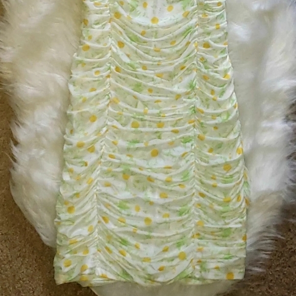 *SOLD* Ruched Mini Dress - Picture 4 of 6